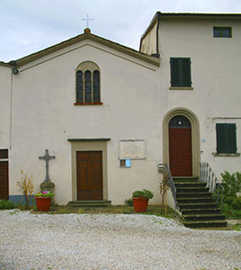 La chiesa di Santa Maria a Collegonzi nel 2007.