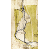 RLW 12678. - Studi sul corso dell'Arno a valle di Firenze, tra "Sardigna" e Peretola, c. 1503. Trascrizione: "1000 / Sardigna / Porta al Prato / f. Mugnone / Ponte alle Mosse / f. Rifredi / N / M / Casa di ser Amanzo / Peretola / S. Isola lunga bracci 1600 e larga bracci 700, e l'acqua che la spicha di Legnaia  lunga bracci 2300. 1300 bracci  qui largo il renaio colle 2 larghezze de' rami d'Arno. L'isola M staiora 825, che a 10 fiorini lo staio vale fiorini 8250, e il simile dico dell'isola N. Da S alla Pesscaia d'Ogni Santi son bracci 5000, cio un miglio e 2/3. Se sar fatti 3 fossi picoli, i quali s'astendino da S alla volta di sotto d'Arno, el fiume correr s forte che abandone[r...]".