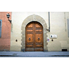 Entrance to the Istituto Geografico Militare, Florence.