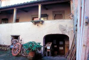 Entrance to the Museum of Country Life in Gaville, Figline Valdarno.