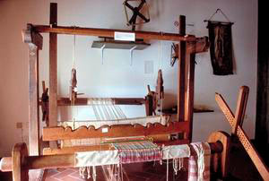 Loom, Museum of Rural Life "Casa del Guidi", Sesto Fiorentino.
