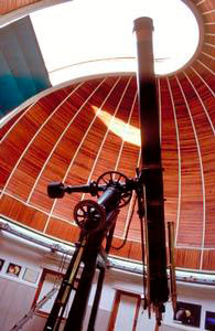 Il telescopio di Giovanni Battista Amici, Osservatorio Astrofisico di Arcetri, Firenze.