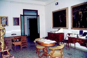 A room in the History of Florentine Health Care Documentation Centre - Hospital of San Giovanni di Dio, Florence.