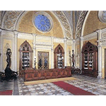 Interior of the Perfume and Pharmaceutical Works of Santa Maria Novella, Florence.