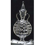 Vaso di cristallo molato, Museo del Cristallo, Colle di Val d'Elsa.