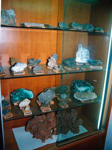 Collezione mineralogica, Museo Civico di Scienze Naturali e Archeologia della Valdinievole, Pescia.