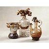 Ampolle vitree contenenti varie sostanze, Antica Spezieria dello Spedale Serristori, Figline Valdarno.