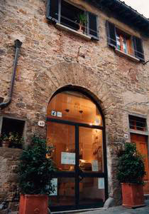 Ingresso del Museo "Emilio Ferrari" di Cultura Contadina, San Donato in Poggio, Tavarnelle Val di Pesa.