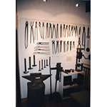Room 1: smiths' tools, Museum of Rural Life "Emilio Ferrari", San Donato in Poggio, Tavarnelle Val di Pesa.