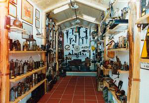 Room 1:  overall view, Ethnographic Historical Museum of Miners and Quarrymen, Pescia.