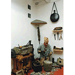 Room 2:  the stonemason, Ethnographic Historical Museum of Miners and Quarrymen, Pescia.