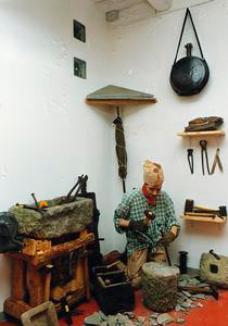 Room 2:  the stonemason, Ethnographic Historical Museum of Miners and Quarrymen, Pescia.