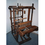 Weaving loom, Museum of Straw and Weaving "Domenico Michelacci", Signa.