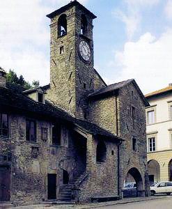 Palazzo dei Capitani (Captain's Palace), seat of the Ethnographic Museum of Palazzuolo on the Senio.