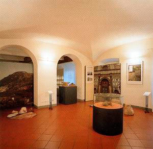Geology Room,  Museum of the City and Territory, Monsummano Terme.