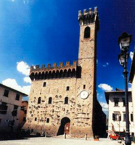 Palazzo dei Vicari, headquarters of the Museum of Cutting Implements, Scarperia.