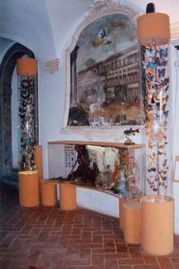 Entrance hall, Zoological Civic Museum - Villa Baciocchi, Capannoli.