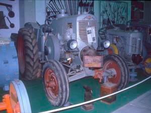 Landini "hot-head" tractor, Museum of Work, Venturina, Campiglia Marittima.