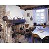Reconstruction of typical setting: the kitchen, Chestnut Museum, Loc. Colognora Val di Roggio, Pescaglia.