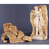 Stampo per la fabbricazione di statue in gesso, Museo della Figurina di Gesso e dell'Emigrazione, Coreglia Antelminelli.