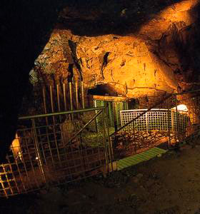 Temperino Mine:  interior, San Silvestro Archaeological Mines Park, Campiglia Marittima.