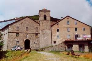 Hospital of San Pellegrino (Castiglione di Garfagnana): exterior.