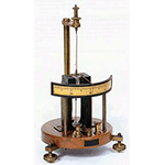 Galvanometro a sospensione, Officine Galileo, 1940 circa., Istituto Tecnico Industriale - Istituto Professionale per l'Industria e l'Artigianato "Leonardo da Vinci", Firenze.
