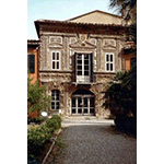 The building known as the "Foundry",  Botanical Museum of the University of Pisa.