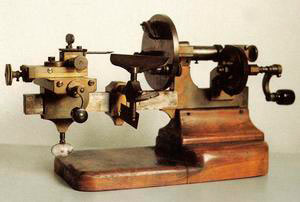 Watchmaker's lathe, Department of Energy, University of Pisa.