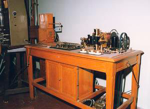 Electrocardiograph, Department of Physiological Science, University of Florence.