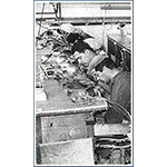 Archive photograph of the 1940s, Gori & Zucchi Company Museum, Arezzo.