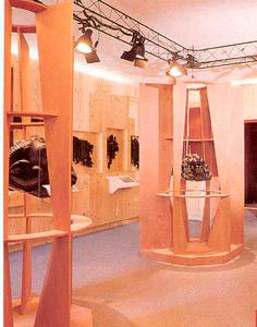 An exhibition hall of the Museum of Iron and Cast Iron, Follonica.