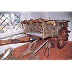 Cart for farm work, Santa Caterina Ethnographic Museum, Roccalbegna.