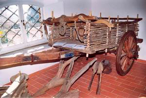 Cart for farm work, Santa Caterina Ethnographic Museum, Roccalbegna.