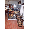Display case with kitchen-ware, Santa Caterina Ethnographic Museum, Roccalbegna.