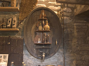 Interior of the Bonano Mill, Castel Focognano.