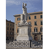 Statue of the Grand Duke Ferdinando III of Lorraine in Piazza della Repubblica, Livorno.