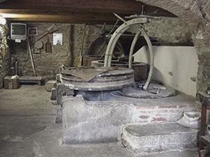 Interior of the Grifoni Mill, Castel San Niccol.