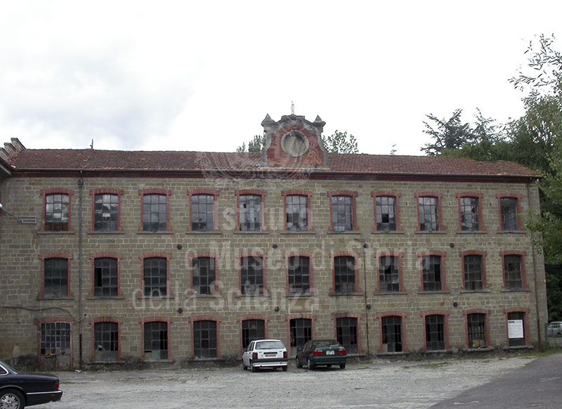 Facade of Stia's Wool Mill prior to the Restoration Process.