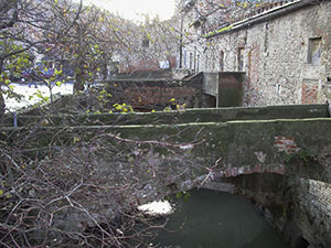 Overall view, millrace of the Remole Fulling-mills, Bagno a Ripoli.