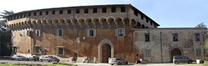 Current entrance of the Medici Villa at Careggi, Florence.