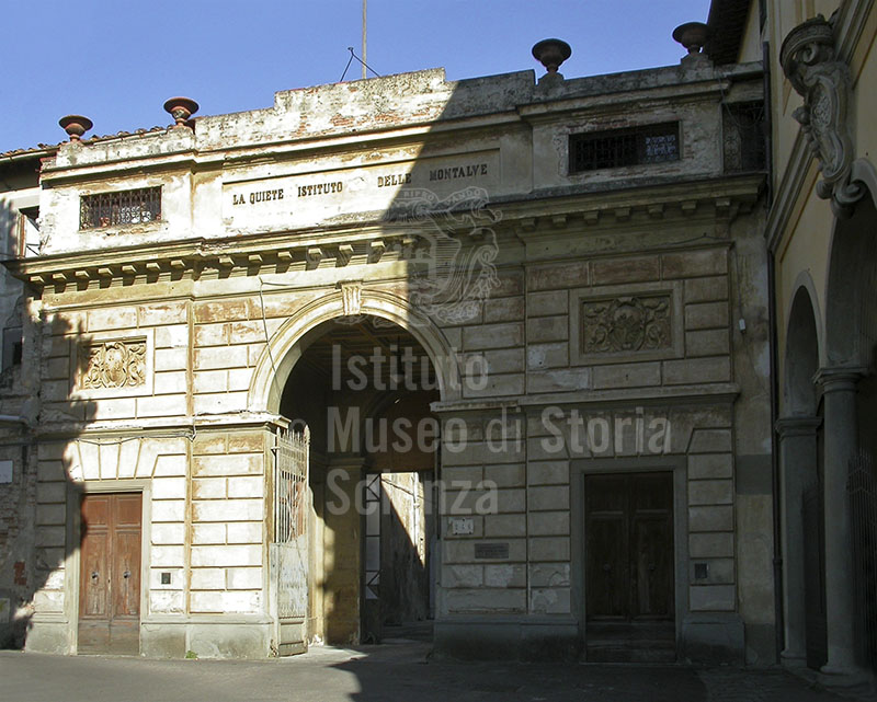Entrance to Villa La Quiete, Florence.