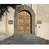 Portone d'ingresso dell'Accademia della Crusca, Villa Medicea di Castello, Firenze.