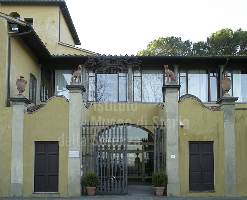 Attuale ingresso di Villa Montalvo, Campi Bisenzio.