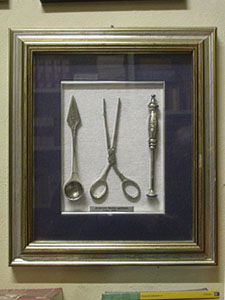 Surgical instruments, 1675, Pharmacy Castellani, Empoli.