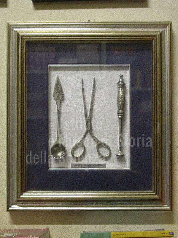 Surgical instruments, 1675, Pharmacy Castellani, Empoli.