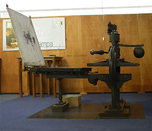 Nineteenth-century press, Educational Museum of Writing Culture, San Miniato.