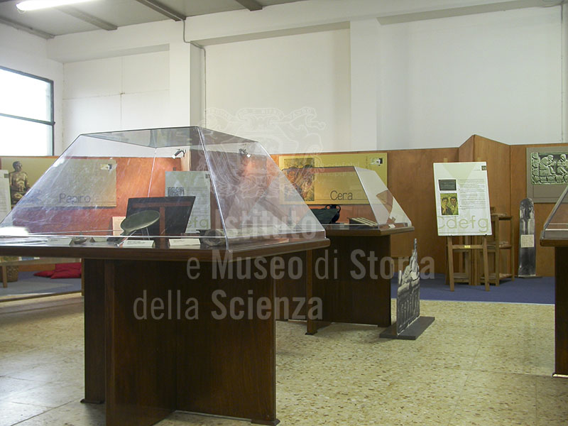 Interno del Museo Didattico della Civilt della Scrittura, San Miniato.
