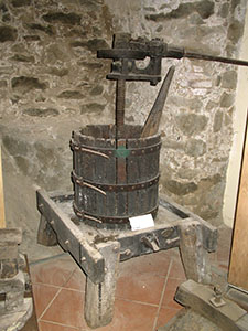Torchio, Museo della Vite e del Vino di Scansano.