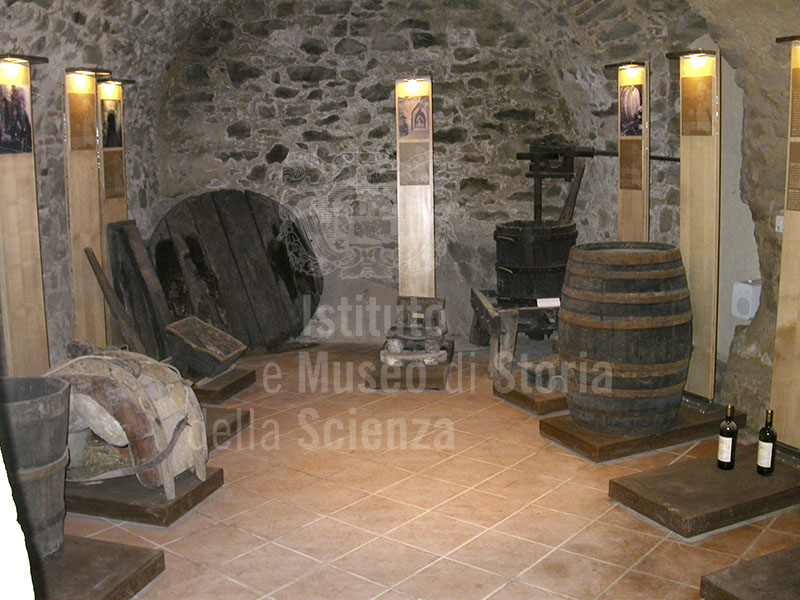 Strumenti per la produzione del vino, Museo della Vite e del Vino di Scansano.
